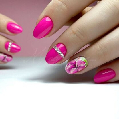 Esmalte Semipermanente 136 - Pink Pouffe – Hipoalergénico 6ml - Imagen 3