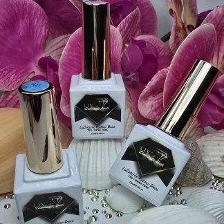 LuColette Rubber Base Gel (Glitter & Flakes)